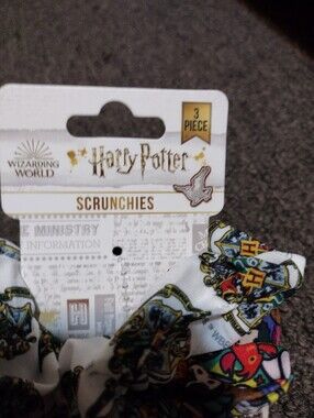 Warner Bros. Harry Potter Patterned Scrunchie Trio